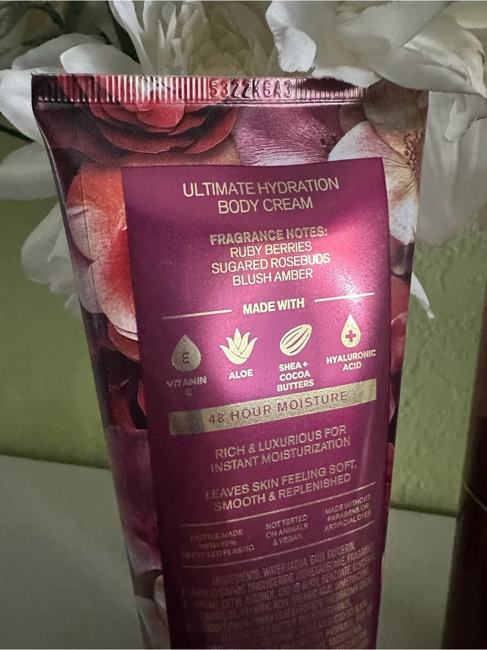 Bath & Body Works Covered in Roses Pink & Gold Fragrance Mist and Body Cream